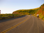 MLUC11 Bike Ride - climbing hill
