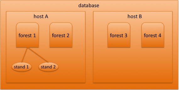 Database, forests, and stands