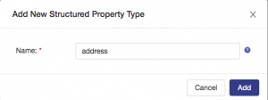 address property configuration