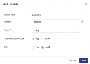 policies property configuration