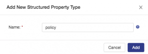 policy property configuration